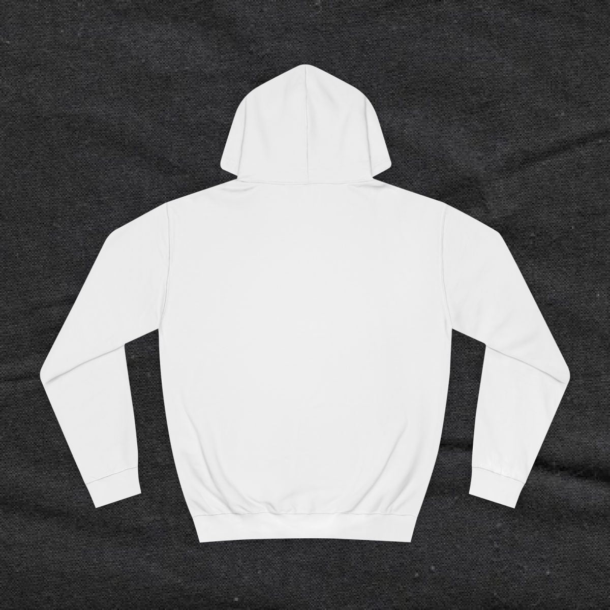 Unisex White Hoodie