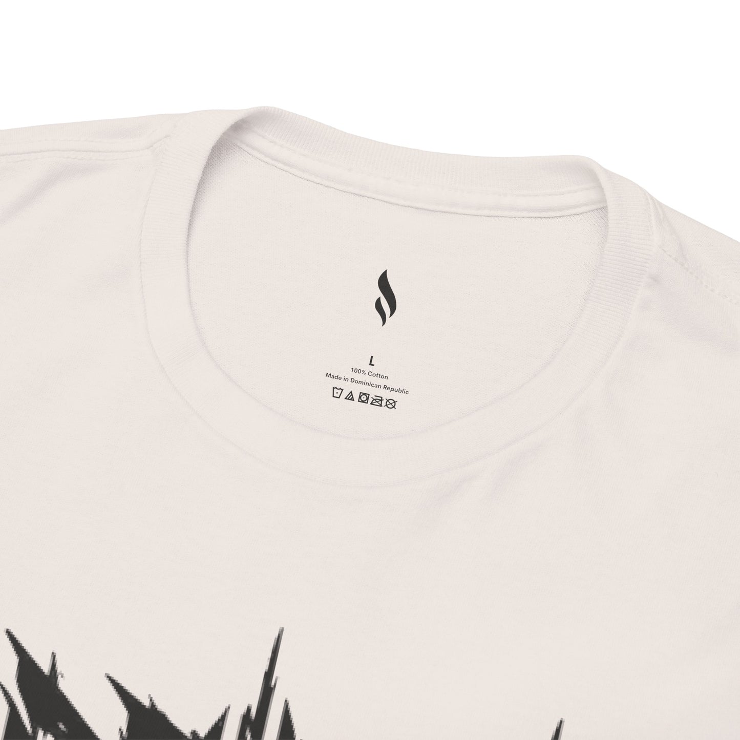 Obsidian Warrior Graphic Unisex Heavy Cotton Tee - Bold Streetwear for Gamers
