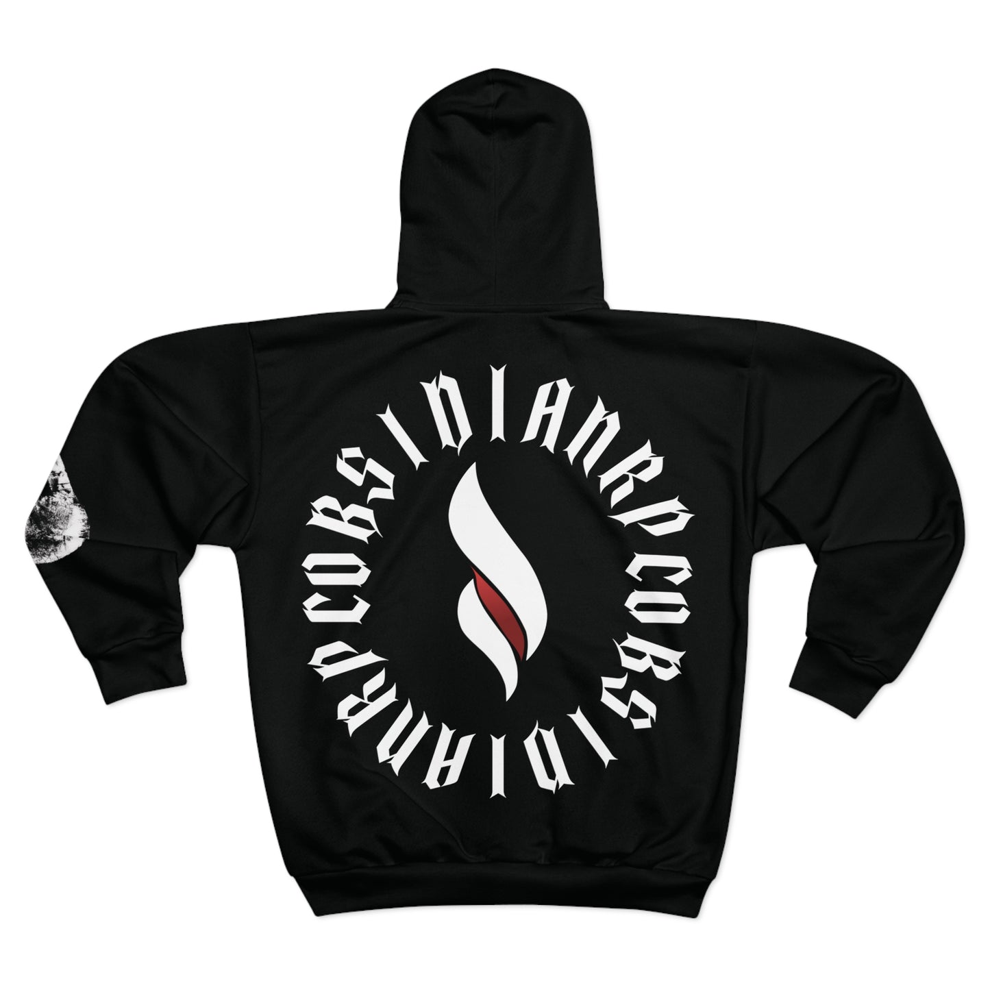 Dark Art Unisex Zip Hoodie