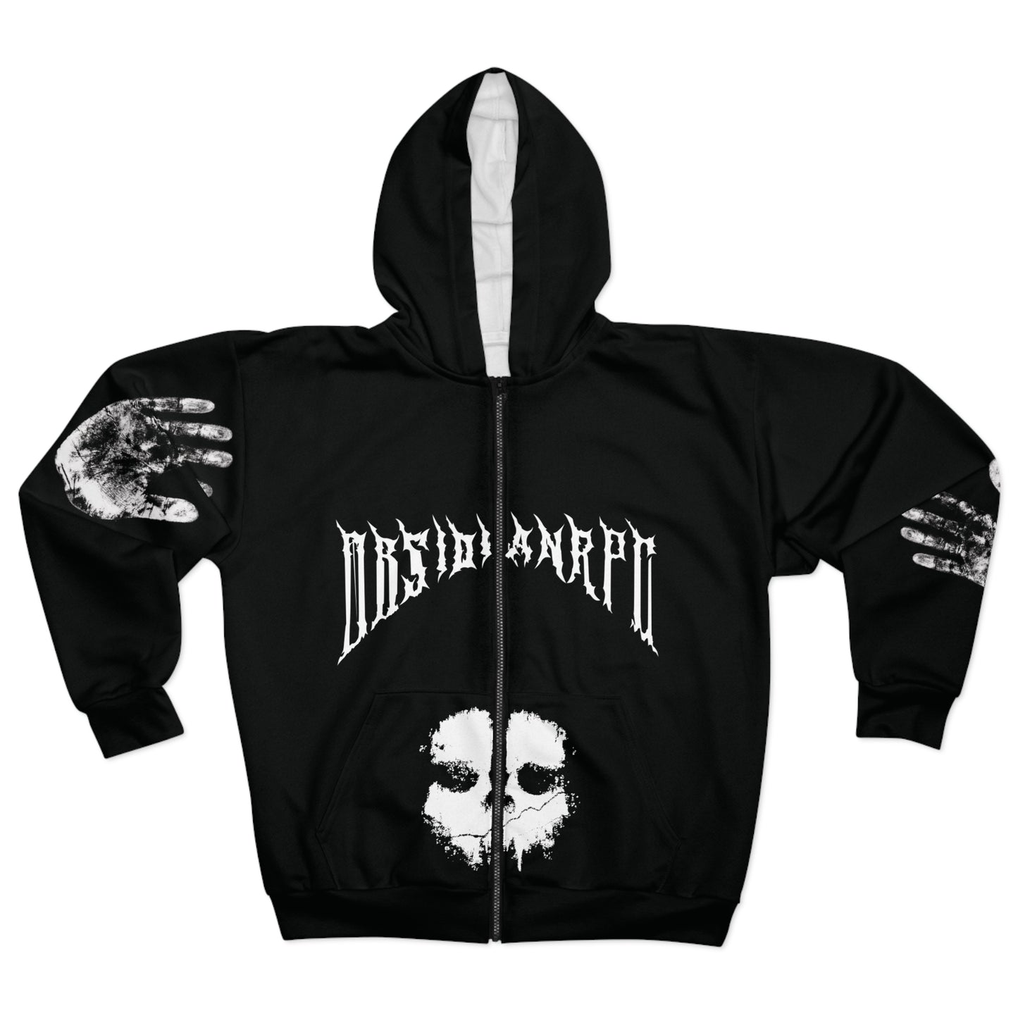 Dark Art Unisex Zip Hoodie