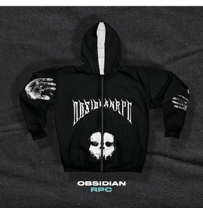 Dark Art Unisex Zip Hoodie