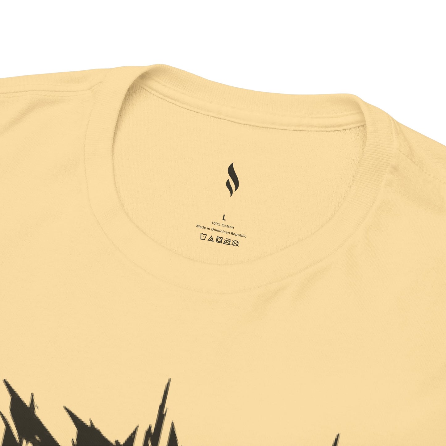 Obsidian Warrior Graphic Unisex Heavy Cotton Tee - Bold Streetwear for Gamers
