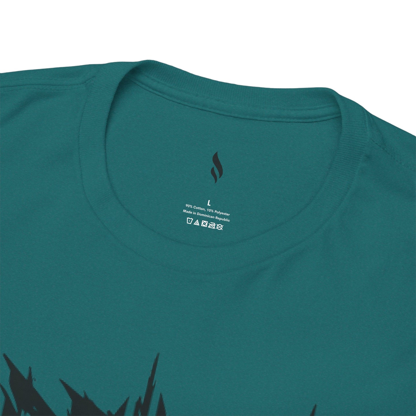 Obsidian Warrior Graphic Unisex Heavy Cotton Tee - Bold Streetwear for Gamers