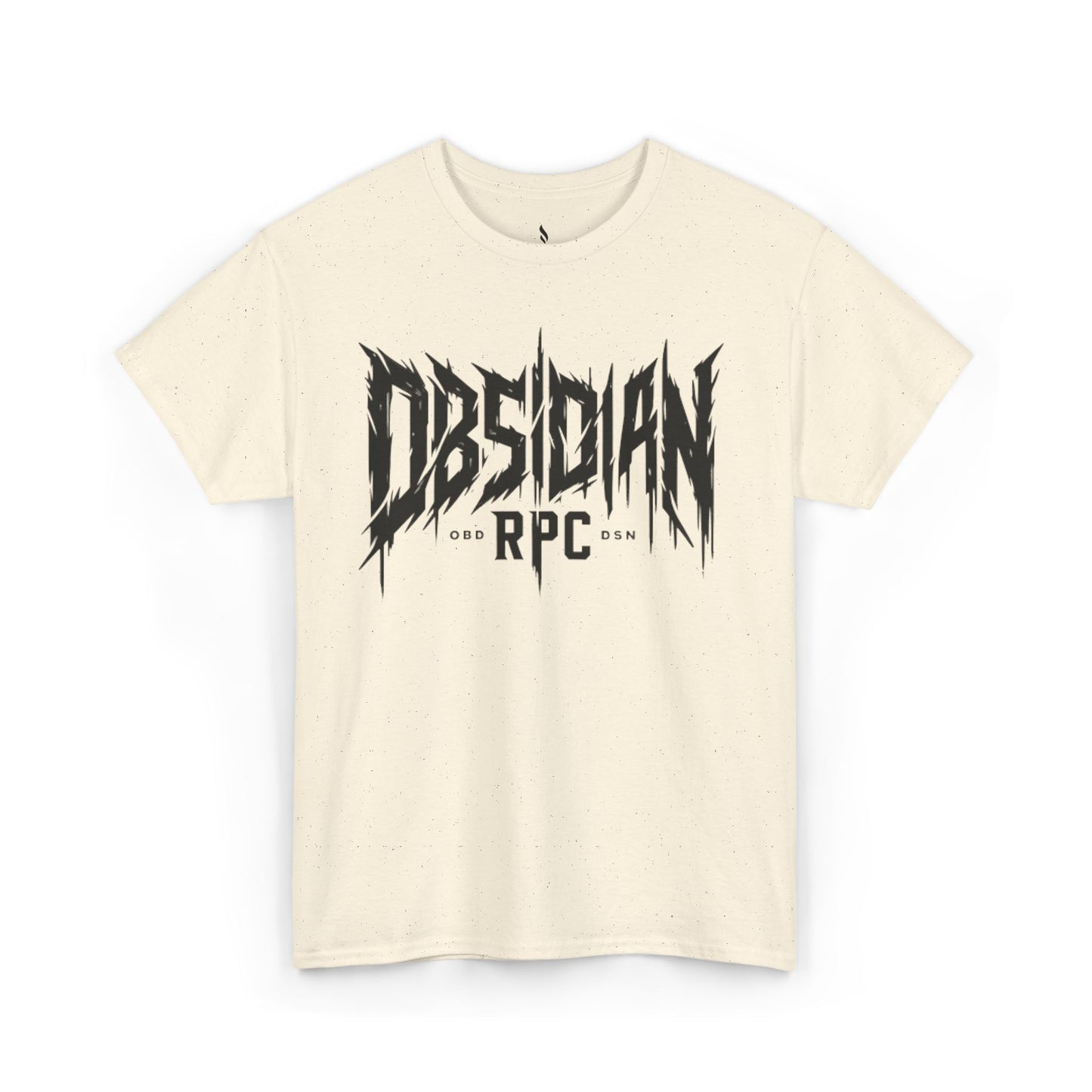 Obsidian Warrior Graphic Unisex Heavy Cotton Tee - Bold Streetwear for Gamers