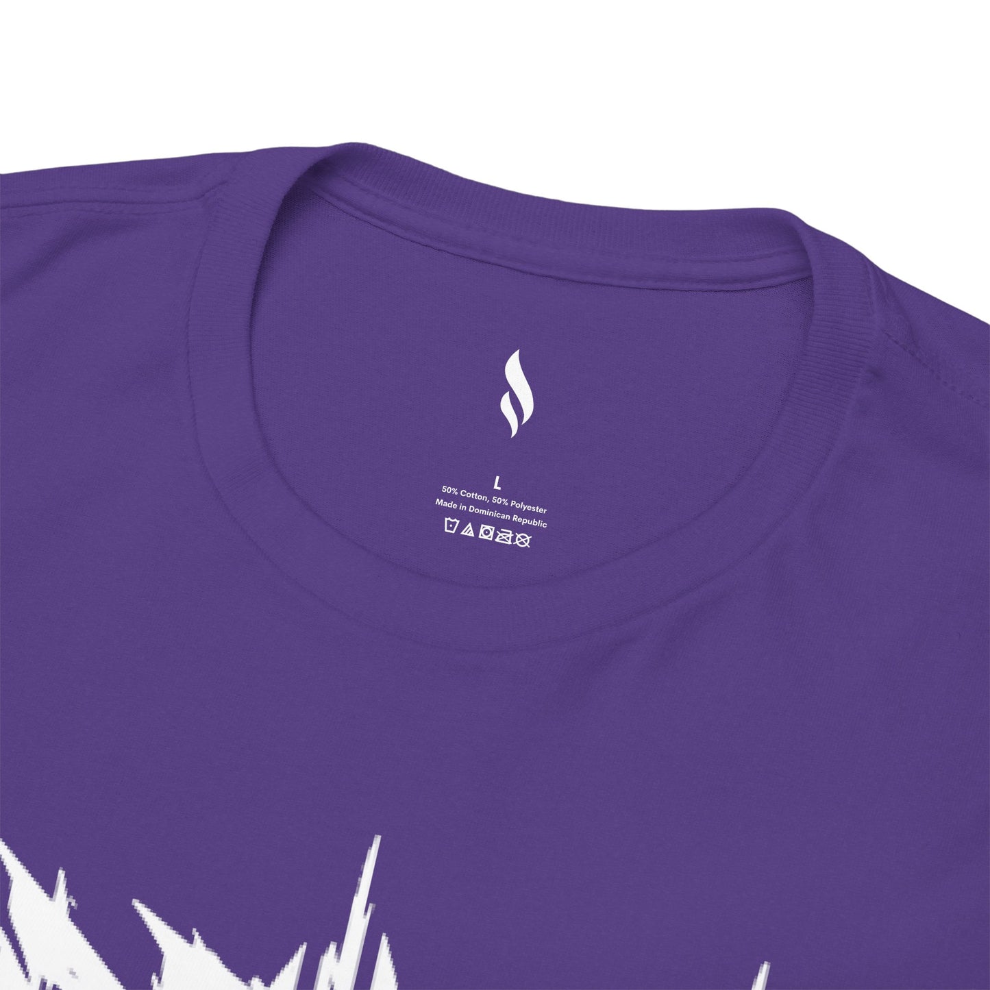Obsidian Warrior Graphic Unisex Heavy Cotton Tee - Bold Streetwear for Gamers