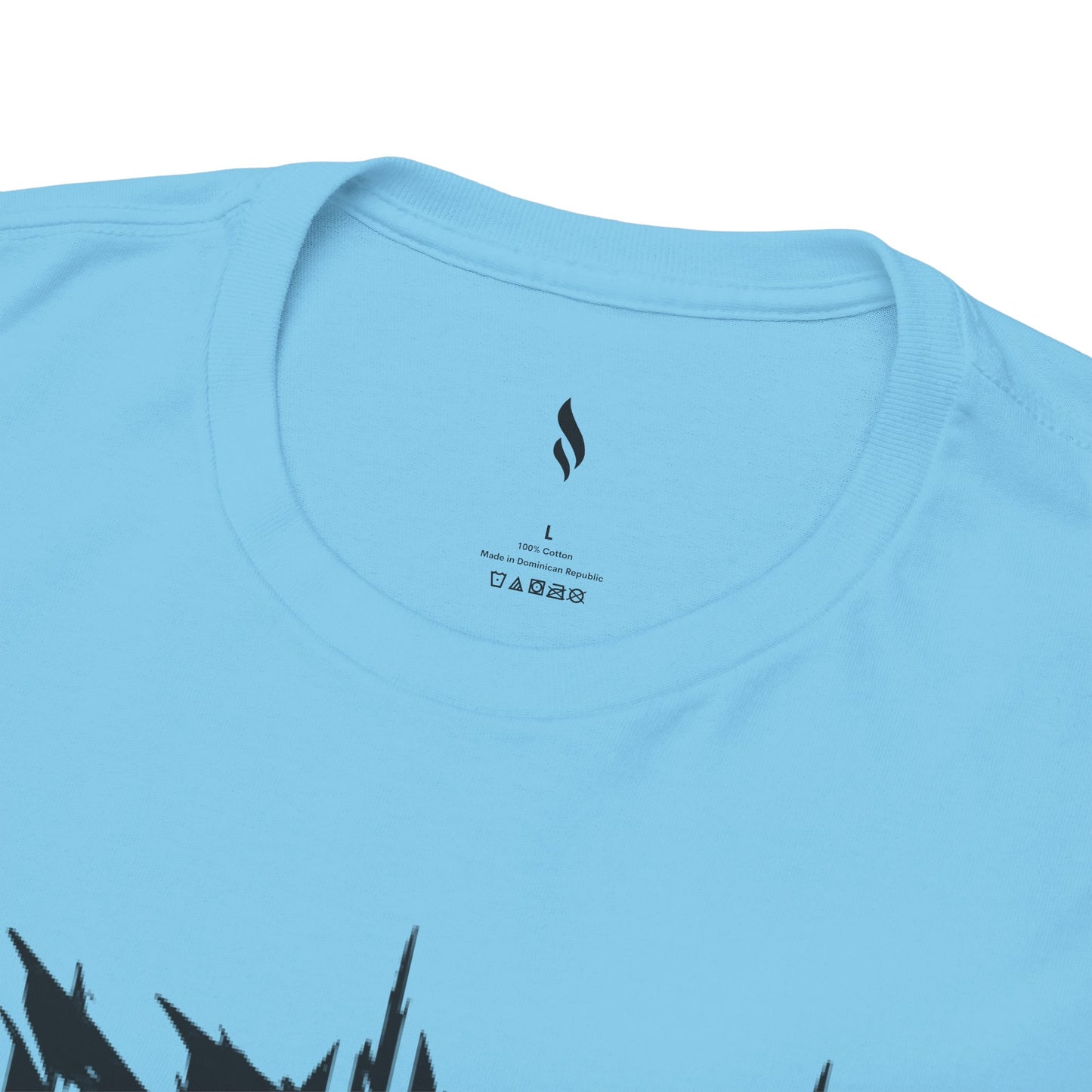 Obsidian Warrior Graphic Unisex Heavy Cotton Tee - Bold Streetwear for Gamers